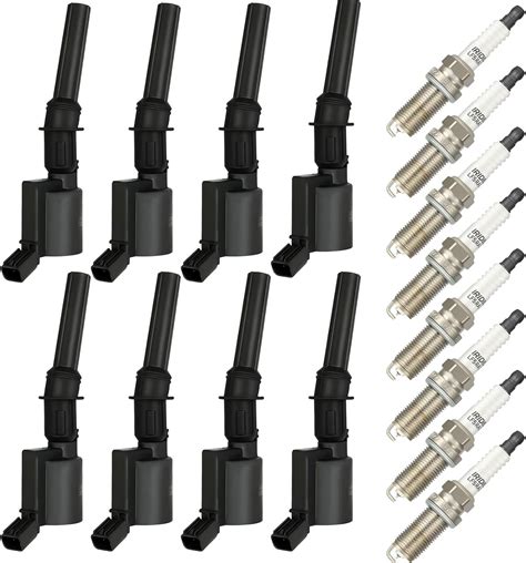 Ocpty Ignition Coil Pack Iridium Spark Plugs Fits Sp479 C566 Dg508 For Ford 46l 54l V8 Dg457