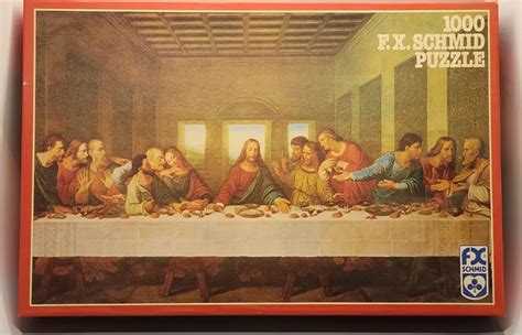 Jigsaw Puzzle Pcs Leonardo Da Vinci Last Sup Last Supper Puzzle