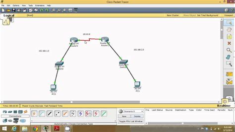 Configuring Rip Routing Information Protocol Packet Tracer Bscit