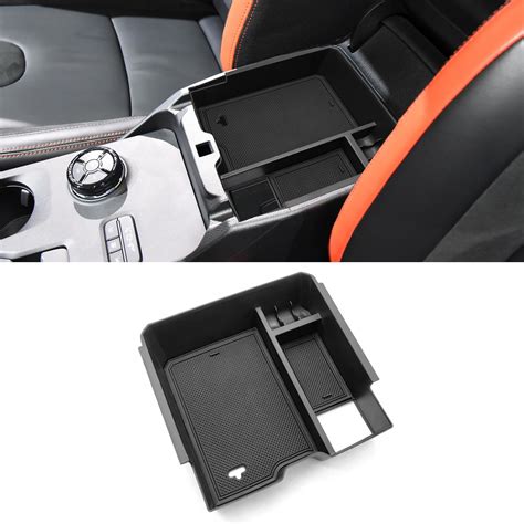 Buy Yumzeco Compatible With 2024 Ford Ranger Center Console Organizer