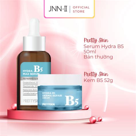 Serum B5 Pretty Skin Hydra Max Serum dưỡng ẩm dưỡng trắng da phục hồi