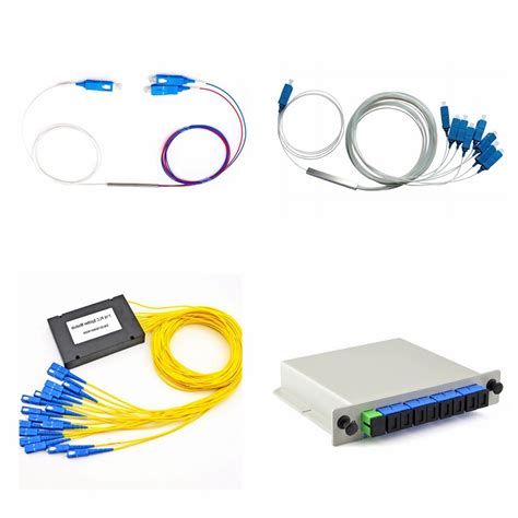 Micro Fiber Optical Plc Splitter Mini Fbt Splitters Ftth Coupler Apc