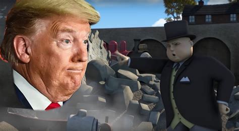 Donald & Sir Topham Hatt Blank Template - Imgflip