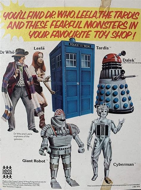 Doctor Who Action Figures The Strange World Of Denys Fisher Lovarzi