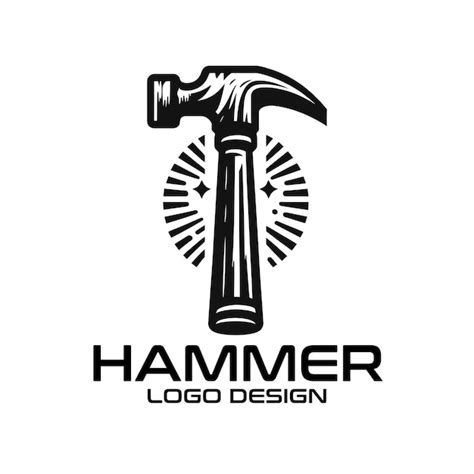 Premium Vector | Hammer Vector Logo Design