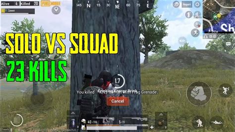 Beginning Without Loot 23 Kills Solo Vs Squad Pubg Mobile Youtube