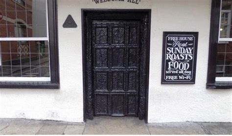 Weird Bristol On Twitter The 18th Century Door To The Hatchet Pub Is