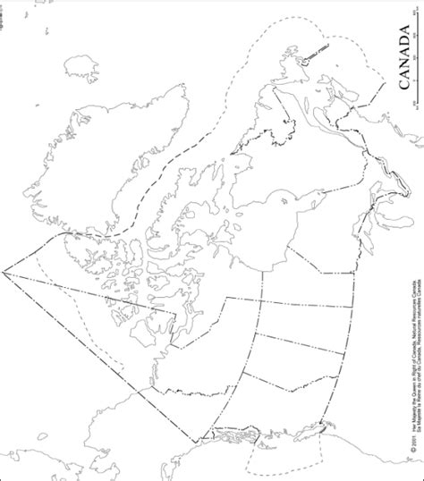 Canada Outline Map