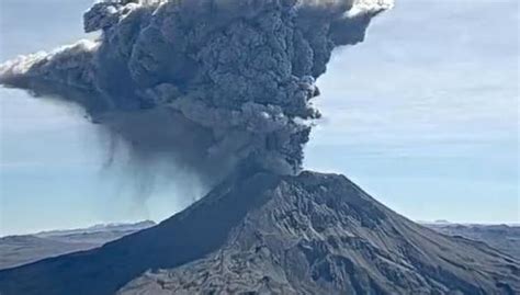 Moquegua Volc N Ubinas Registr Dos Nuevas Explosiones Este Lunes