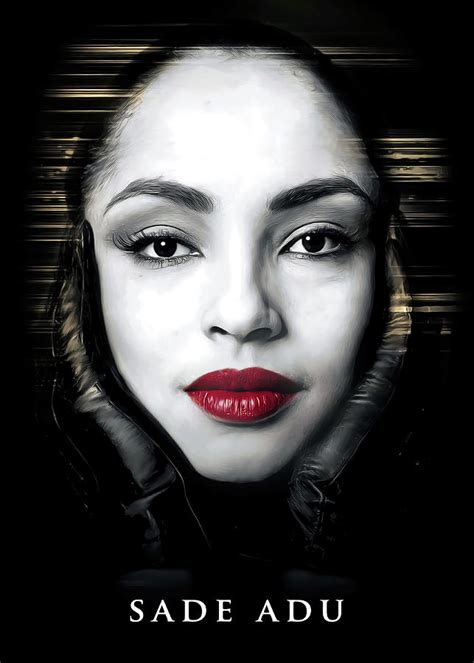 Sade Adu Poster Painting by Adele Adam - Fine Art America