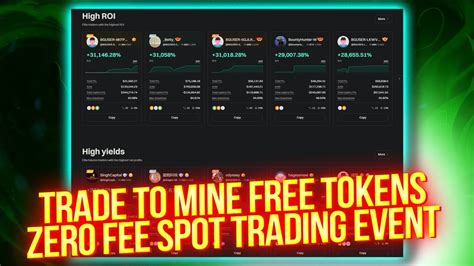 BITGET NEW UPDATES Trade To Mine And Earn Free Tokens Spot Trading