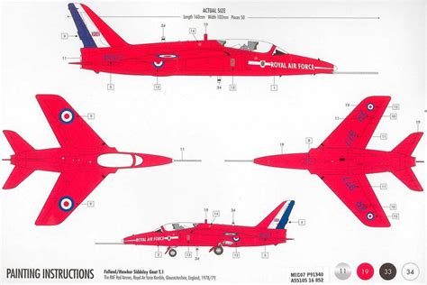 Airfix Red Arrows Gnat A Mj Modelkits