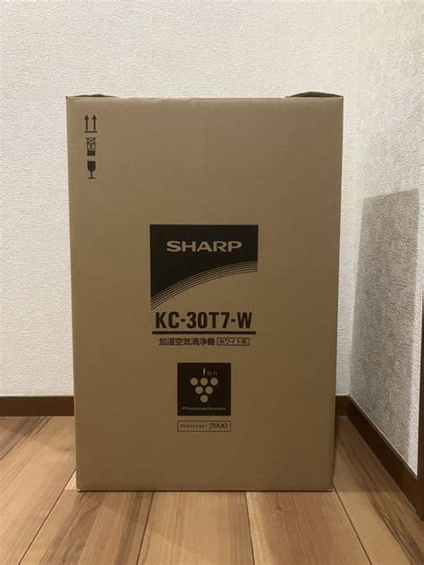 新品未開封品 2022年式sharp加湿空気清浄機 Kc 30t7 W 白 メルカリ