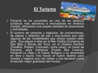 El turismo en panamá PPT