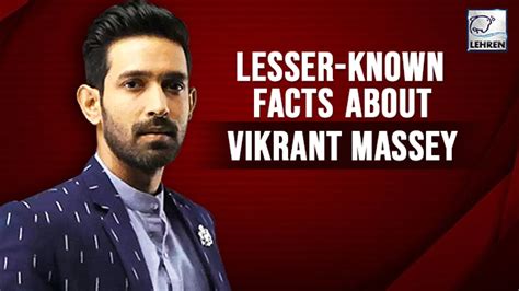 6 Lesser Known Facts About Vikrant Massey Chhapaak Mirzapur Video