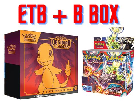 Pokémon TCG Obsidian Flames ETB Booster Box