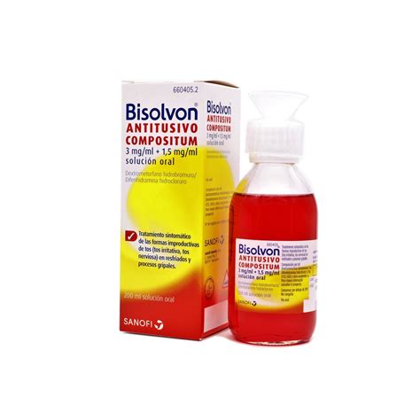 Bisolvon Antitusivo Compositum Jarabe 200 Ml Mc Pharms