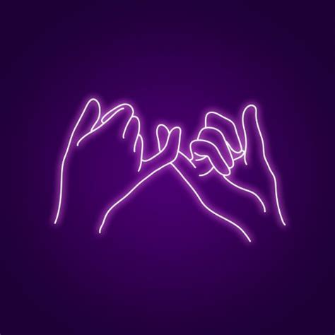 Purple Neon Lights Wallpaper