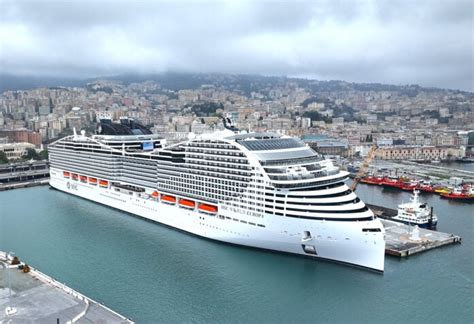 MSC Cruises' Biggest Ship Begins Mediterranean Voyages