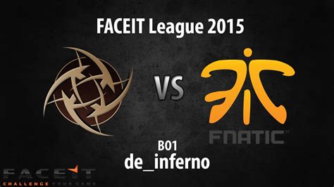 Ninjas In Pyjamas Vs Fnatic BO1 De Inferno PL FACEIT League 2015