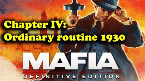 Mafia Definitive Edition Pc Gameplay Chapter 4 Walkthrough