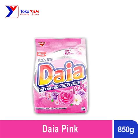 Jual Daia Deterjen Bubuk Softener Pink Gr Shopee Indonesia