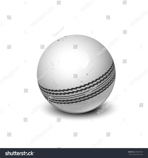 White Cricket Ball