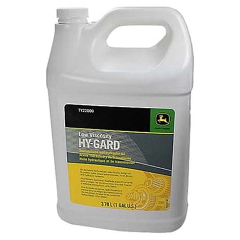 John Deere Hydraulic Transmission Fluid Low Viscosity Hy Gard Oil