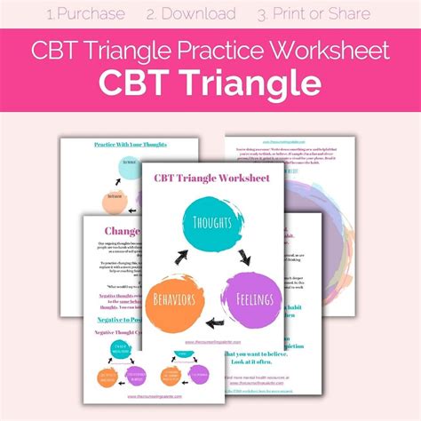 Top Cbt Worksheets For Learning Cognitive Behavioral Therapy