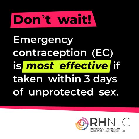 Emergency Contraception Ec Social Media Toolkit Reproductive Health National Training Center