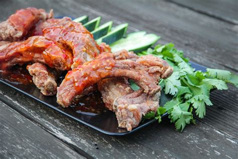 Crispy Fried Baby Back Ribs Jess Pryles Recipe Rib Meat Bbq