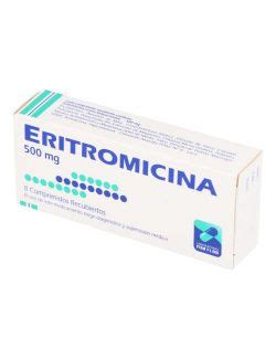 Eritromicina Mg Comprimidos Recubiertos Mintlab