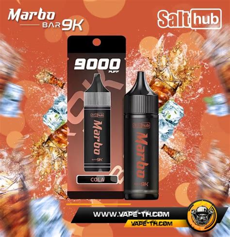 Marbo Bar 9000 Puffs Disposable Pod VBTH พอตใชแลวทง 9k Puffs