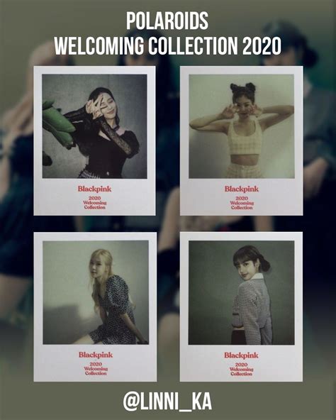 Template Blackpink Welcoming Collection 2020