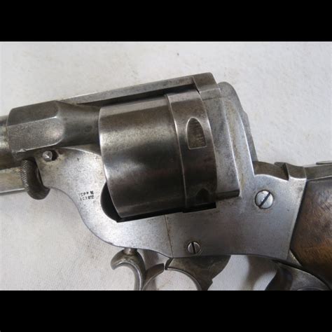 Superbe Et Rare Revolver Perrin Modèle 1865 Calibre 11 Mm Catégorie D2