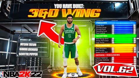 Best D Wing Build On Nba K Rare Build Series Vol Youtube