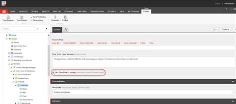 Specify The Forms And Fields To Save To A Database Sitecore Documentation