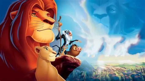 IL RE LEONE Film 1994 Walt Disney Poster Locandina 45X32Cm Cartone