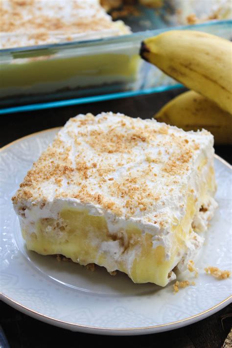 No Bake Banana Pudding Layer Dessert High Heels And Grills