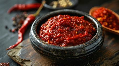 Premium Photo Korean Gochujang Red Chili Paste A Spicy And Sweet