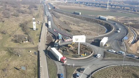 VIDEO Sensul Giratoriu De Acces La Autostrada A10 Sebes Turda De La