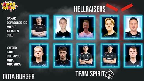 Ru Team Spirit Hellraisers Betboom Xmas Show