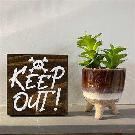 Funny Keep Out Signs - Etsy