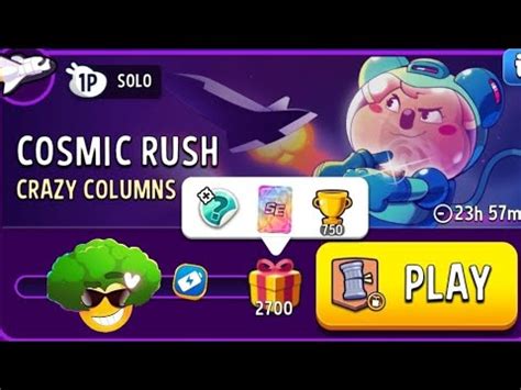 Solo Challenge Cosmic Rush Crazy Columns Blow Em Up Match Masters