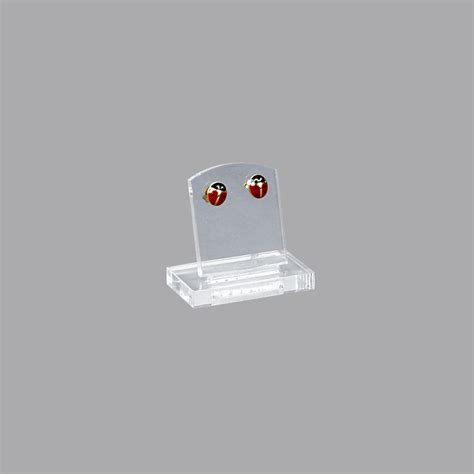 Pr Sentoir Nomade Paire De Bo Puce Plexi Transparent X H Cm