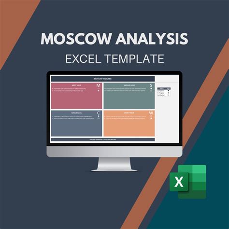 MOSCOW Analysis Excel Template MOSCOW Method MOSCOW - Etsy Australia