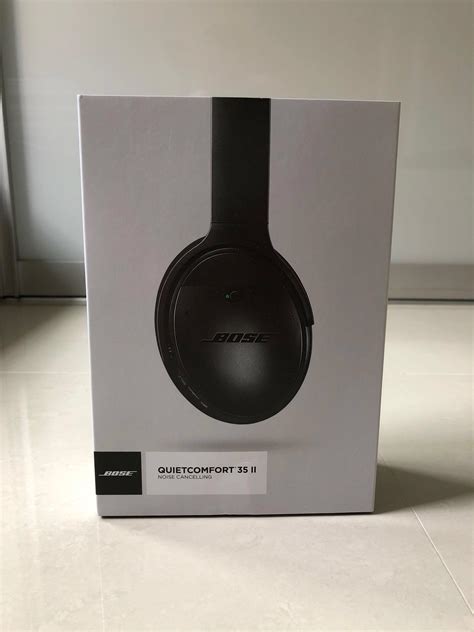 Bose QC35ii SERIES2 Noise Cancelling Headphones, Audio, Headphones ...