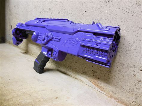 Lasagna Nerf Mods Purple And White Stampede Smgs