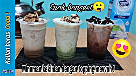 Resep Minuman Kekinian Bongkar Habis Enak Parah YouTube