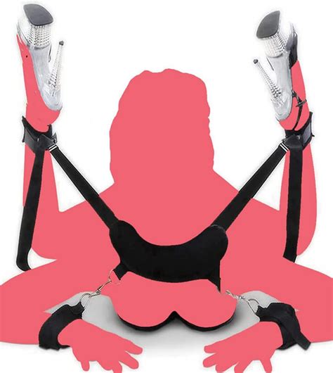 Bondaged Kit Adult Bed Restraint For Couples Under King Bed Ankle Wrist Restraints